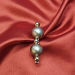 Golden Pearl Minimal Luxe Catch Clip