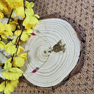 Bloom Antique Invisible Chain Pendant