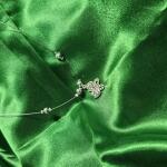 Crystal Butterfly Invisible Chain Pendant