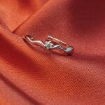 Zigzag Spark Adjustable Ring – Silver Radiance