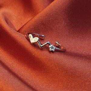 Heartbeat Love Adjustable Ring – Symbol of Love & Life